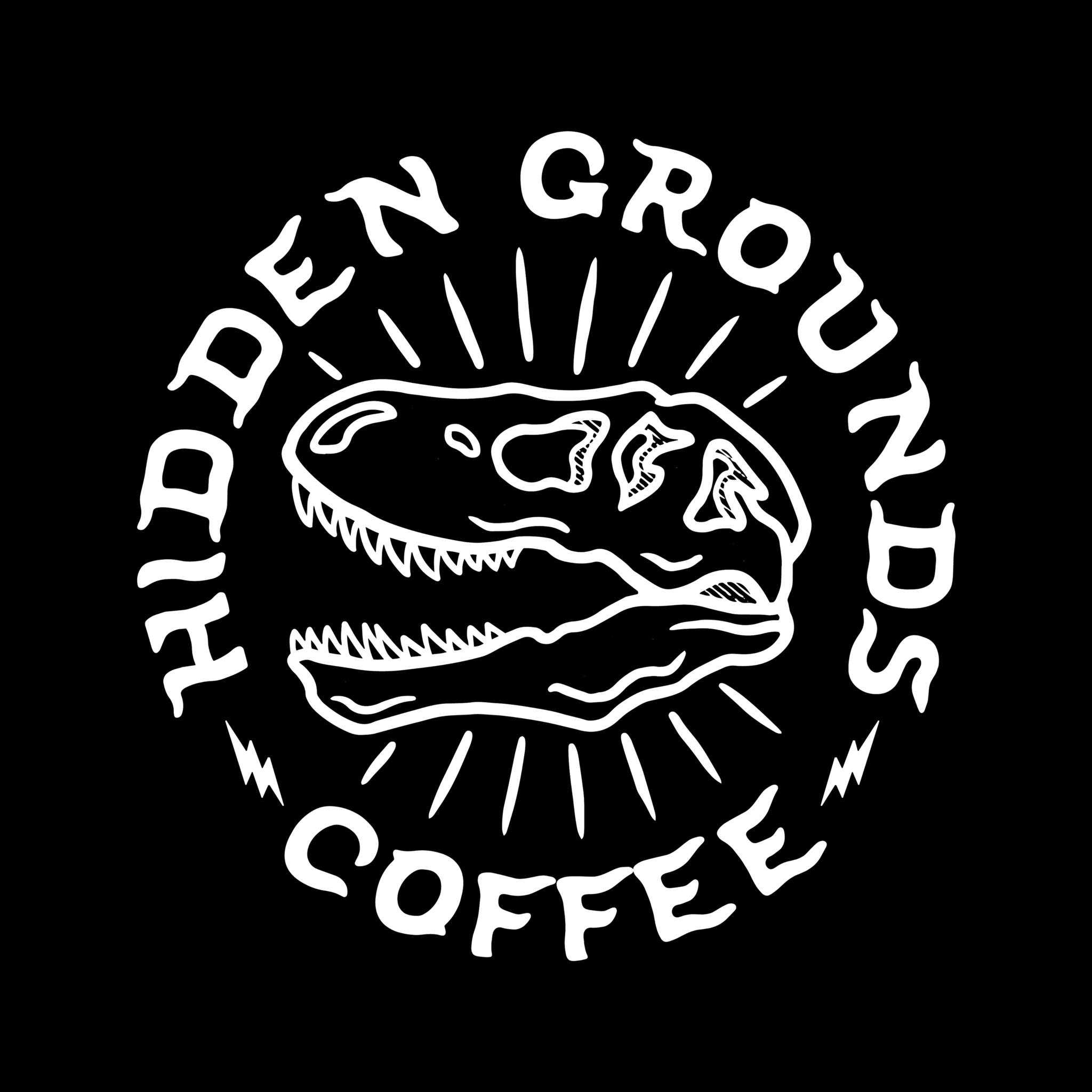 Hidden Grounds Coffee Logo