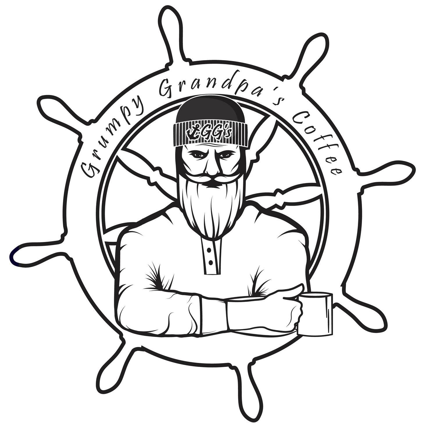 Grumpy Grandpa's Coffee Logo