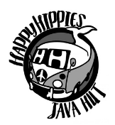 Happy Hippies Java Hut Logo