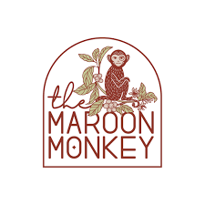 Maroon Monkey Coffee Logo