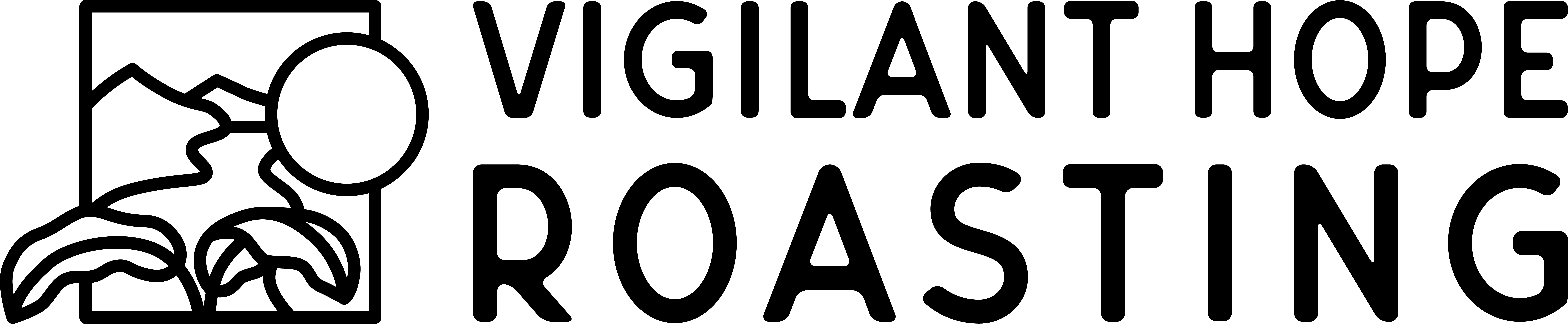 Vigilant Hope Roasting Logo